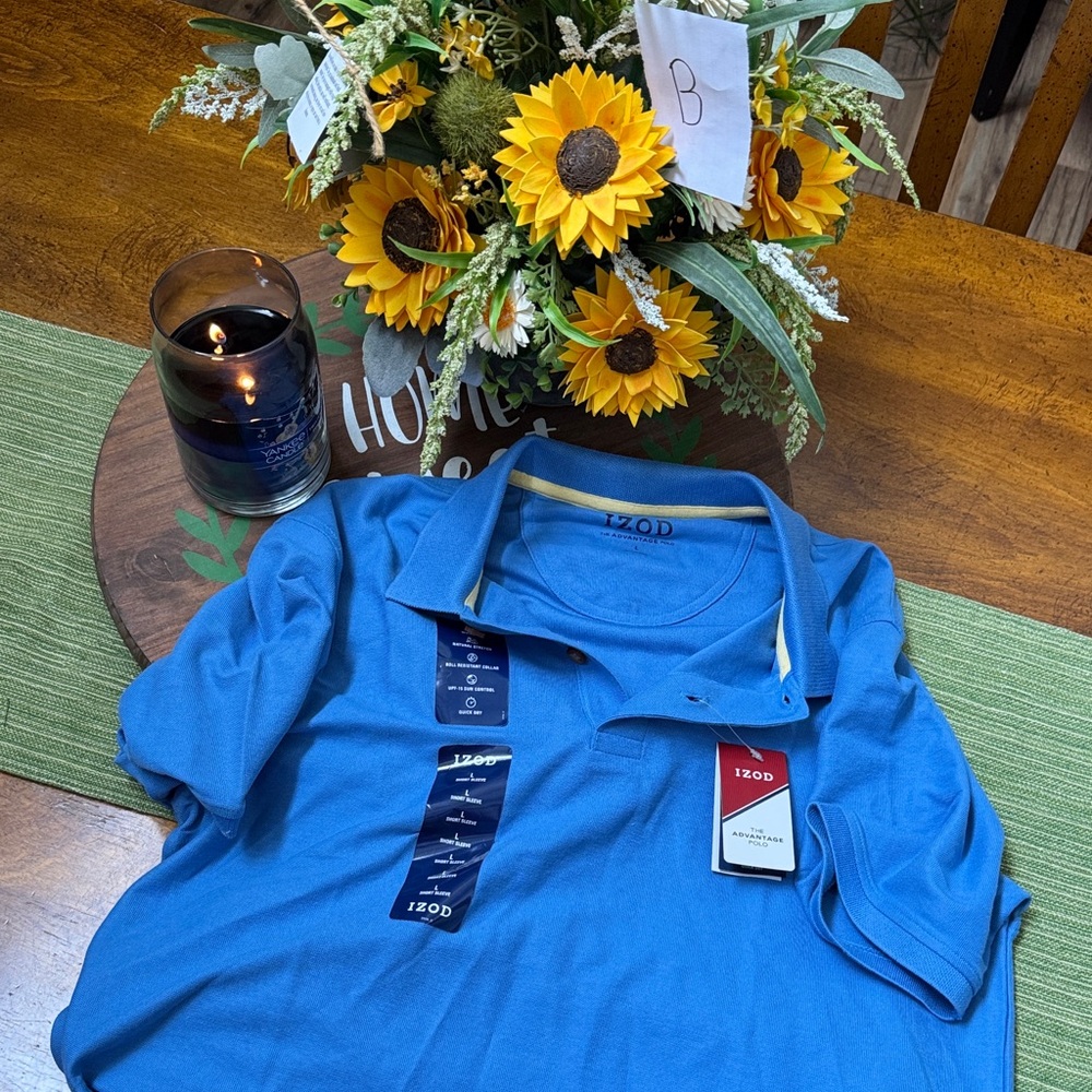 Izod Blue Polo Shirt